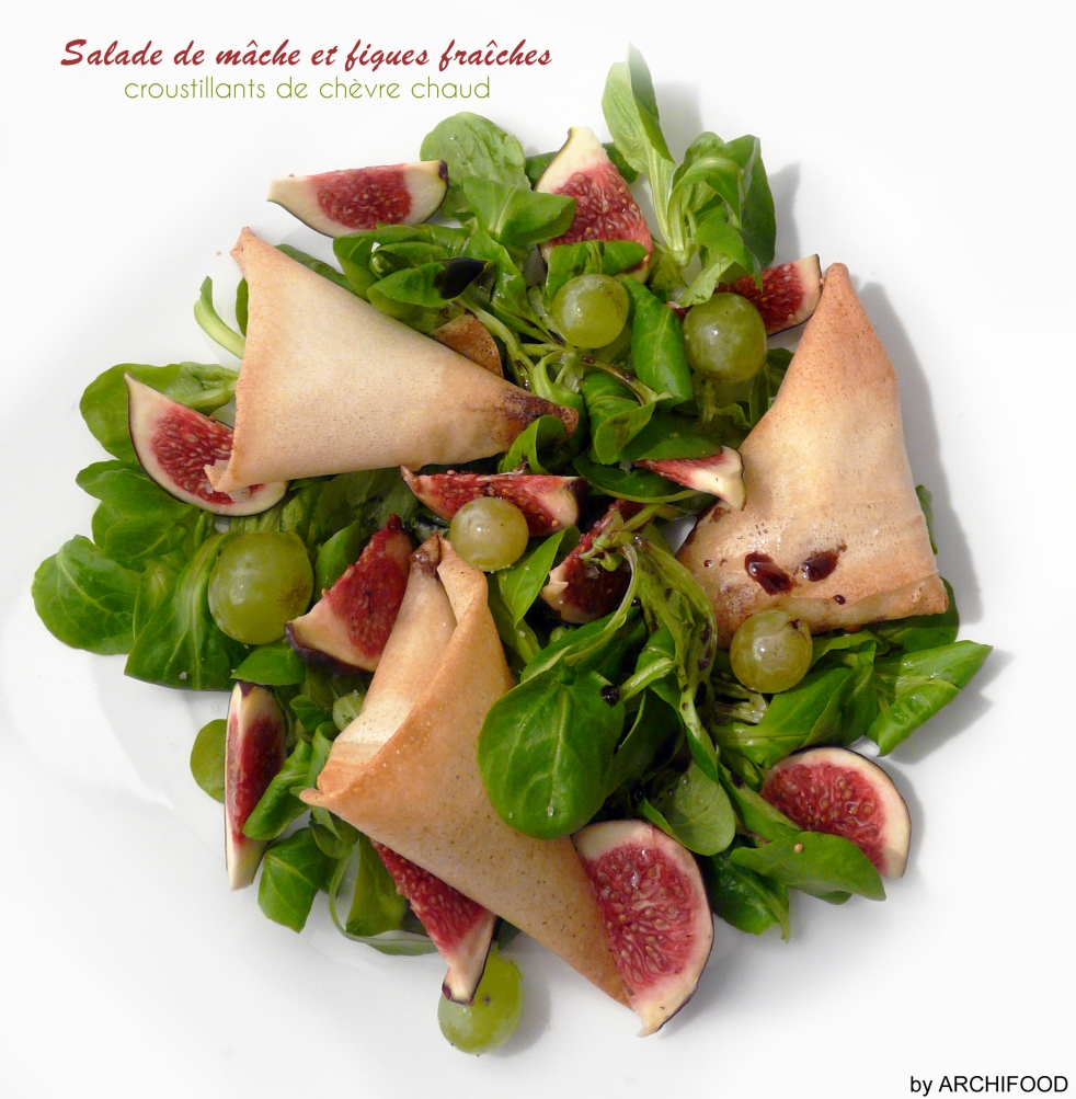 salade de figue fraîches